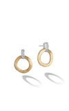 Marco Bicego Jaipur Earrings Gold and Diamond OB1758-B-YW Bandiera Jewellers