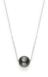Mikimoto Black South Sea Cultured Pearl Pendant (MPQ10059BXXW) | Bandiera Jewellers Toronto and Vaughan
