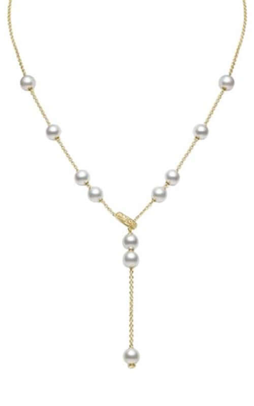 Mikimoto Necklace Pearls in Motion Akoya Pearls White PPL351DK11 | Bandiera Jewellers Toronto and Vaughan