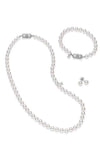 Mikimoto Strand, Stud Earrings and Bracelet Set Akoya Pearls White UN70118VS1W3 | Bandiera Jewellers Toronto and Vaughan
