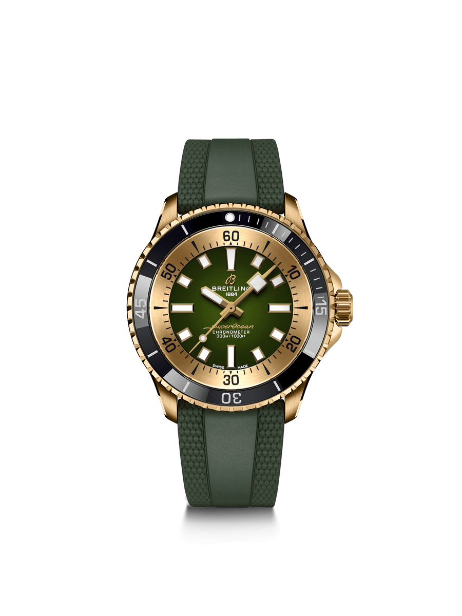Breitling top superocean gold