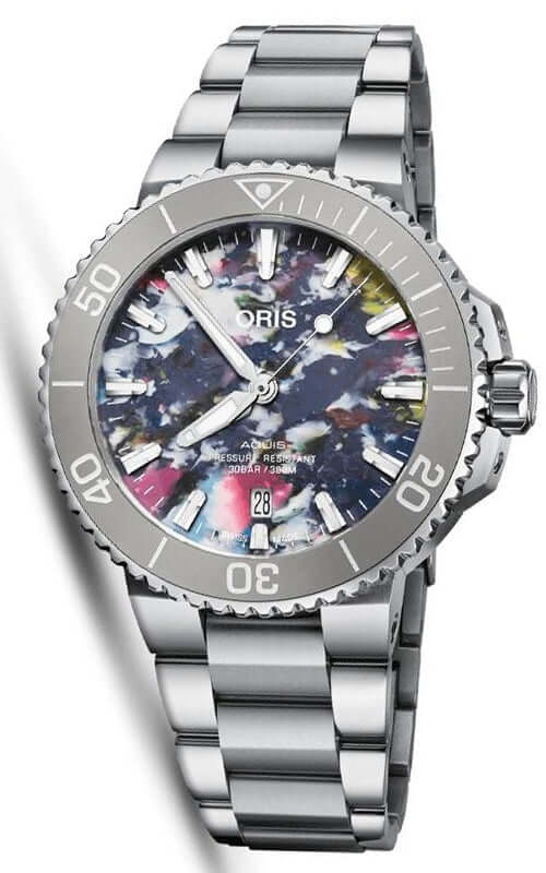 Oris Watch 01 733 7766 4150 Set Bandiera