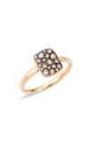 Pomellato 18k Pink Gold Sabbia Brown Diamond Ring PAB9032O7000DBR00 Bandiera Jewellers