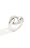 Pomellato Tango 18k White Gold Ring with Diamonds PAC1011O2WHRDB000 | Bandiera Jewellers Toronto and Vaughan