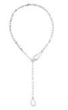 Pomellato Fantina Necklace with Pendant 18k White Gold with Diamonds PCC1021O2WHRDB000 | Bandiera Jewellers Toronto and Vaughan