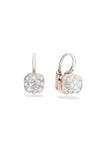Pomellato Nudo Earrings White Gold, Rose Gold and Diamonds POB5010O6000DB000 Bandiera Jewellers