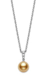 Mikimoto Morning Dew Golden South Sea Cultured Pearl Pendant PPA404GDW11 | Bandiera Jewellers Toronto and Vaughan