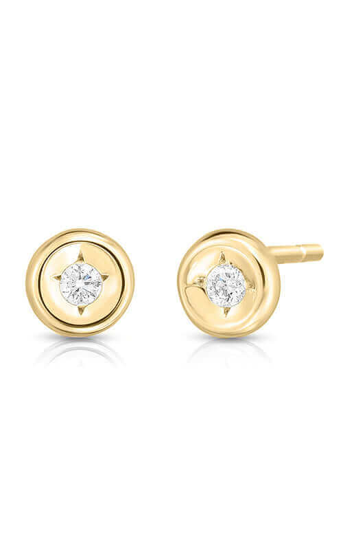 Roberto coin diamond on sale studs