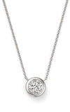 Roberto Coin Diamond Solitaire Necklace 000265AWCHX0 | Bandiera Jewellers Toronto and Vaughan
