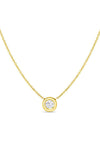 Roberto Coin Diamond Solitaire Necklace 000266AYCHX0 | Bandiera Jewellers Toronto and Vaughan