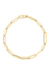 Roberto Coin Paperclip Link Gold Bracelet 5310135AYLB0 Bandiera  Jewellers