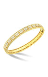 Roberto Coin Barocco 18k Yellow Gold and Diamonds Bangle 7771943AYBAX | Bandiera Jewellers Toronto and Vaughan