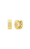 Roberto Coin Love in Verona 18k Yellow Gold and Diamonds Earrings 8882968AYERX Bandiera Jewellers