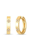Roberto Coin Love in Verona 18k Yellow Gold and Diamonds Earrings 8882991AYERX Bandiera Jewellers