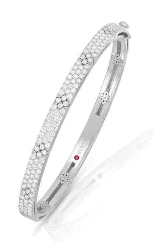 Pave on sale diamond bangle