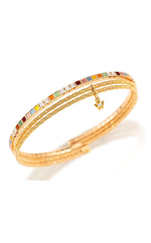 Wellendorf Embrace Me Golden Rainbow Bracelet Yellow Gold 304800-GG Bandiera Jewellers