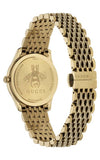 GUCCI G-TIMELESS SLIM Yello Gold PVD Watch YA1265021 | Bandiera Jewellers Toronto and Vaughan