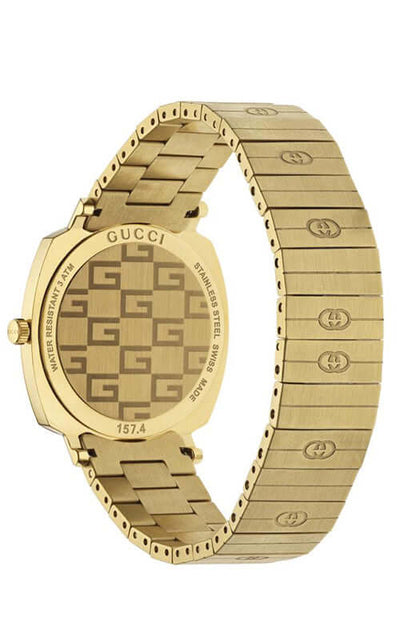 GUCCI Grip Yellow Gold PVD Case Watch YA157403 | Bandiera Jewellers Toronto and Vaughan