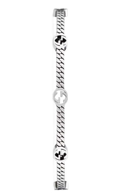 GUCCI Interlocking G Silver Bracelet YBA661529001 | Bandiera Jewellers Toronto and Vaughan