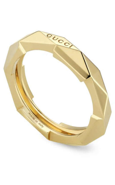 GUCCI Link to Love 18k Yellow Gold Ring YBC662177001 | Bandiera Jewellers Toronto and Vaughan