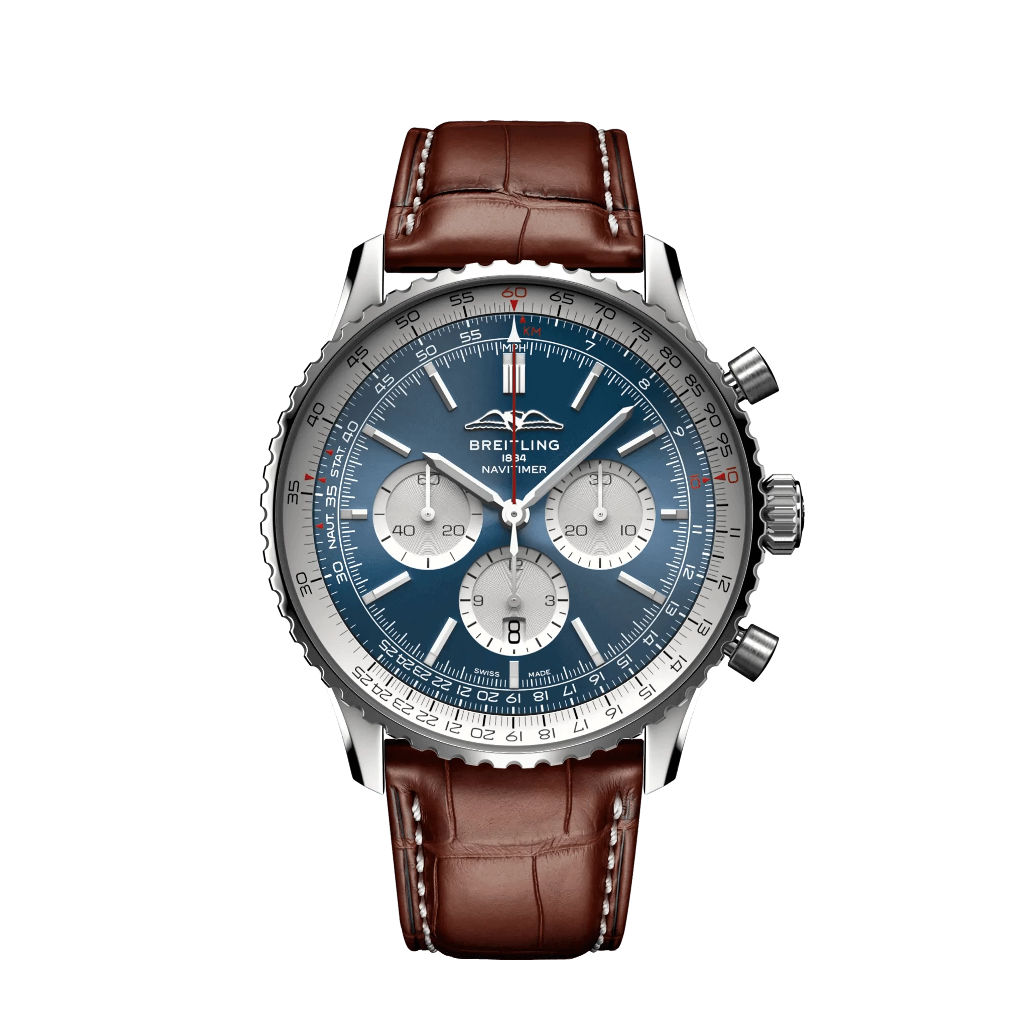 Breitling navitimer shop blue face