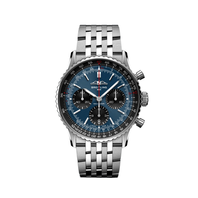 Breitling navitimer blue edition best sale