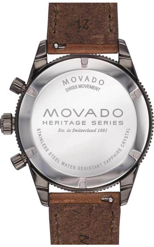 Movado Heritage Chronograph Watch (3650060) | Bandiera Jewellers Toronto and Vaughan