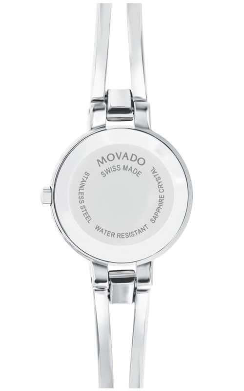 Movado stainless steel best sale water resistant sapphire crystal