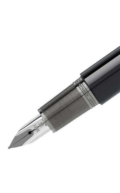 Montblanc M Black Resin Fountain Pen (113618) | Bandiera Jewellers Toronto and Vaughan