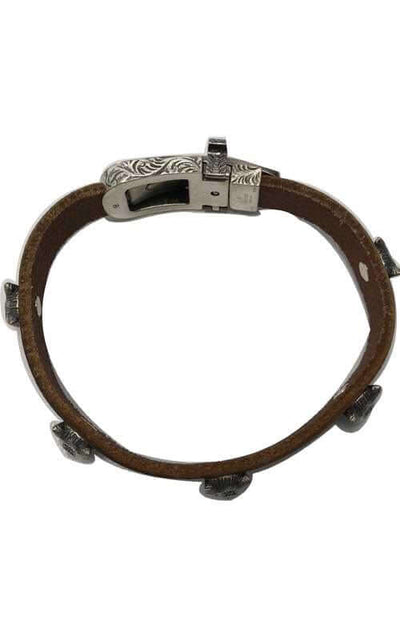 Gucci Angry Forest 10mm Leather & Silver Bracelet (YBA524907001018) | Bandiera Jewellers Toronto and Vaughan
