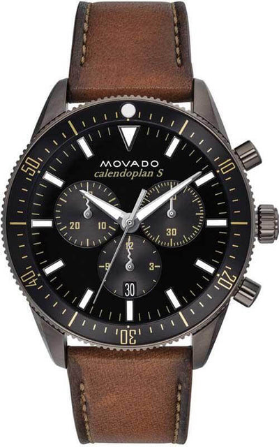Movado Heritage Chronograph Watch (3650060) | Bandiera Jewellers Toronto and Vaughan