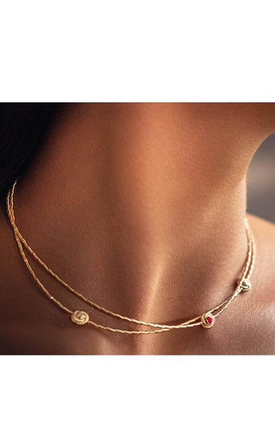 Wellendorff Life's Delight Necklace 406843 | Bandiera Jewellers Toronto and Vaughan