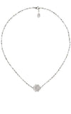 GUCCI Flora 18k White Gold, Diamonds & Pearl Necklace YBB58180900100U | Bandiera Jewellers Toronto and Vaughan