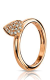 Hulchi Belluni Funghetti Collection 18kt Rose Gold Ring with Diamonds | Bandiera Jewellers Toronto and Vaughan
