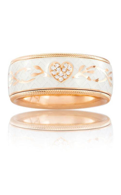 Wellendorff Follow Your Inner Heart Ring 607352 | Bandiera Jewellers Toronto and Vaughan