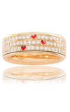 Wellendorff Three Hearts. One Love Ring 607271 | Bandiera Jewellers Toronto and Vaughan