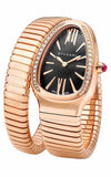 Bulgari Serpenti Single-Twirl Pink Gold and Diamonds Ladies Watch (101815) | Bandiera Jewellers Toronto and Vaughan