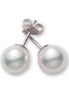 Mikimoto Stud Earrings South Sea Pearl White 11mm A+ (PES1102NW) | Bandiera Jewellers Toronto and Vaughan