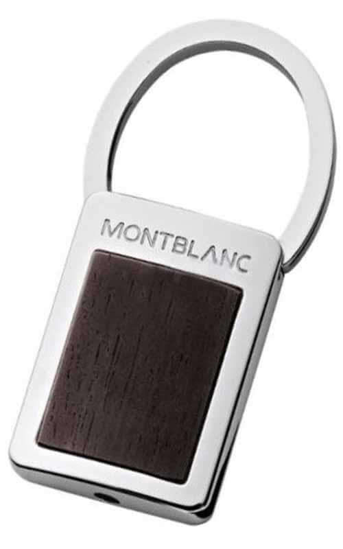 Montblanc Silver and Ebony Key Ring (9905) | Bandiera Jewellers Toronto and Vaughan