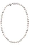Mikimoto Necklace Akoya Pearl White 8.5x8mm A (U85118W) | Bandiera Jewellers Toronto and Vaughan