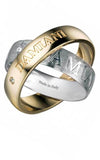 Damiani Orbital Collection Ring White, Yellow Gold and Diamonds (20027367) | Bandiera Jewellers Toronto and Vaughan
