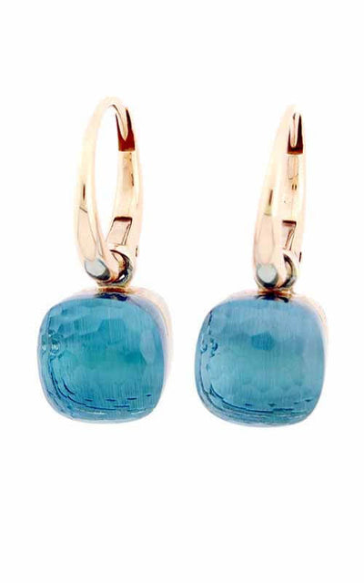 Pomellato Nudo Earring Blue Topaz (O.B201/O6/OY) | Bandiera Jewellers Toronto and Vaughan