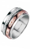 Damiani Twister Ring White, Rose Gold and Diamonds (20027238) | Bandiera Jewellers Toronto and Vaughan