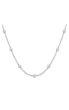 Mikimoto Tin Cup Necklace Akoya Pearls White 5mm A+ (PC158LW) | Bandiera Jewellers Toronto and Vaughan