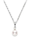 Mikimoto Everyday Essentials Necklace Akoya Pearl White 8x8.5mm A+ (PPS802DW) | Bandiera Jewellers Toronto and Vaughan