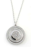 Damiani Orbital Necklace White Gold and Diamonds (20020124) | Bandiera Jewellers Toronto and Vaughan