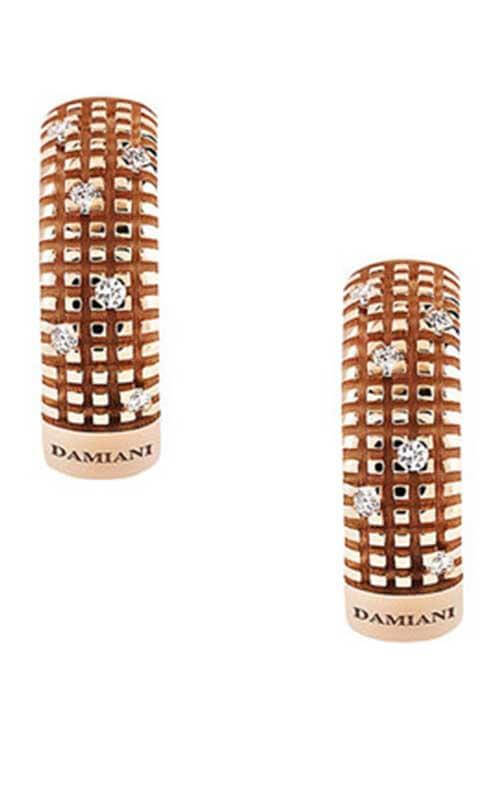 Damiani Metropolitan Dream Earrings Pink Gold and Diamonds (20031700) | Bandiera Jewellers Toronto and Vaughan