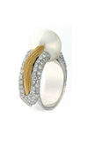 Mikimoto Dorothea White South Sea Ring (MRE10012NDCX) | Bandiera Jewellers Toronto and Vaughan