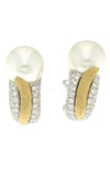 Mikimoto Dorothea White South Sea Pearl Earrings (MEE10004NDXC) | Bandiera Jewellers Toronto and Vaughan