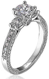 Scott Kay Crown Engagement Ring (M1186R307) | Bandiera Jewellers Toronto and Vaughan